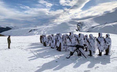 Baş Qərargah rəisi Ermənistanla sərhədə gedib - VİDEO