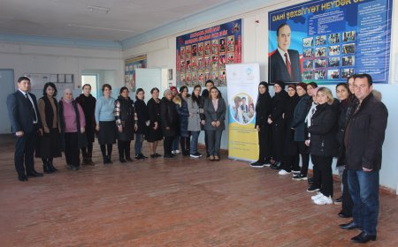 “Məktəb Ailə İcma Birliyinin köməyilə məktəblərdə psixo-sosial durumunun yaxşılaşdırılması” layihəsinin seminarları yekunlaşıb və layihənin bağlanış mərasimi olub