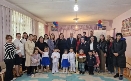 Məktəbəqədər təhsil qrupunun yaradılması layihəsinin açılış mərasimi keçirilib
