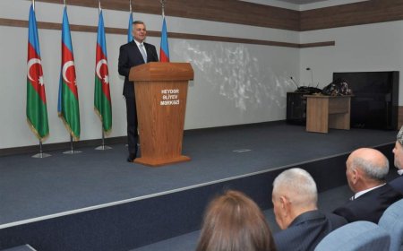 Biləsuvarda “Heydər Əliyevin 100 illiyi (1923-2023)” yubiley medalı sahiblərinə təqdim edilib