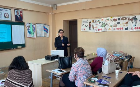 Qısamüddətli təlim qrupunun yaradılması layihəsi çərçivəsində təlimlər yekunlaşıb