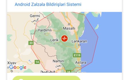 Cəlilabadda zəlzələ oldu