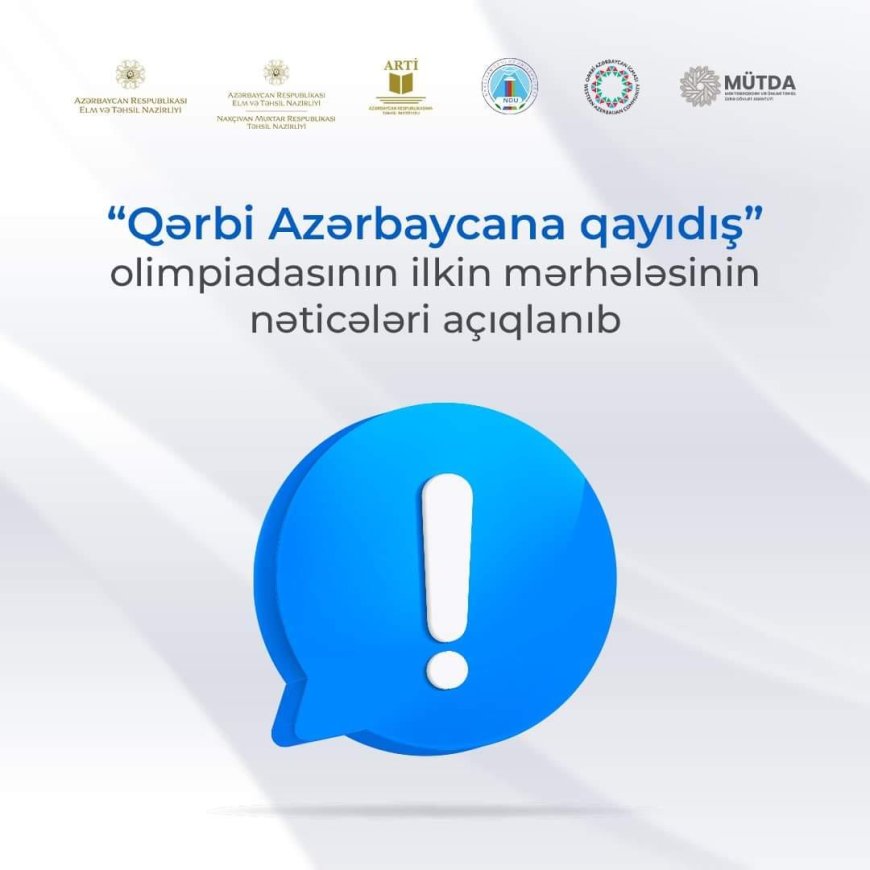 Şirvan-Salyan üzrə 145 şagird “Qərbi Azərbaycana qayıdış” olimpiadasının 2-ci mərhələsinə keçib