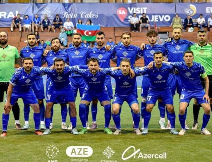 Azərbaycan millisi Fransanı məğlub edərək qrupu lider bitirdi