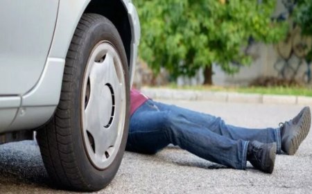 Cəlilabadda avtomobil piyadanı vurub