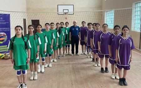 “Voleybol Akademiyası ilə uşaqların fiziki və psixoloji inkişafının dəstəklənməsi” layihəsinin icrası davam edir