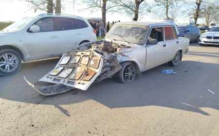 Cəlilabadda zəncirvari yol qəzası olub, xəsarət alan var - FOTO - VİDEO