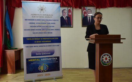 Cəlilabad şəhər Akademik Zərifə Əliyeva adına 7 nömrəli tam orta məktəbdə "Zəka açarı-Mental Arifmetika və sürətli oxu klubu" layihəsinin dərsləri uğurla davam etdirilir