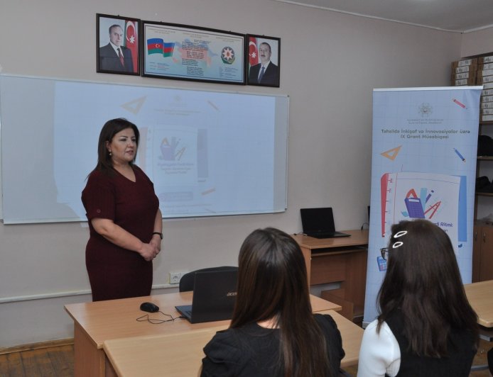 “Riyaziyyatın fərdi ritmi: Şagirdin sürətinə uyan öyrənmə modeli” layihəsinin açılışı olub