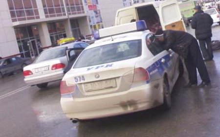 Masallı yol polisində özbaşınalıq - FOTO