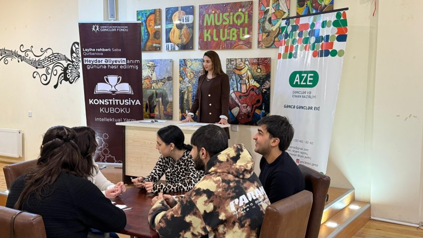 “Konstitusiya Kuboku” adlı intellektual yarış uğurla həyata keçirilib