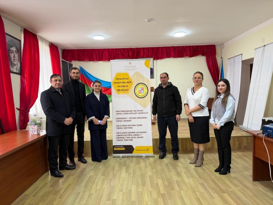 ,, Riyaziyyat Marafonu-RFM hazırlıq qrupları,, layihəsi çərçivəsində bağlanış mərasimi keçirilmişdir