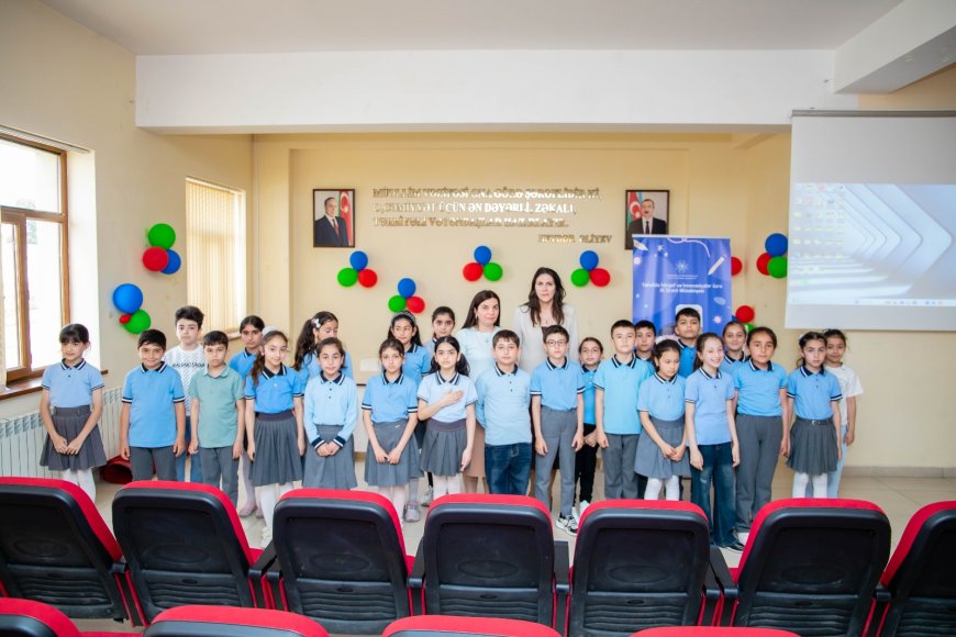 “İbtidai sinif şagirdlərinin ingilis dili biliklərinin əyləncəli şəkildə təkmilləşdirilməsi ” layihəsi yekunlaşıb