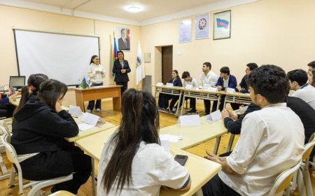 “Bakı MUN 2025 – Gənc Diplomatlar Konfransı” layihəsi çərçivəsində 2 günlük BMT simulyasiya konfransı uğurla yekunlaşıb