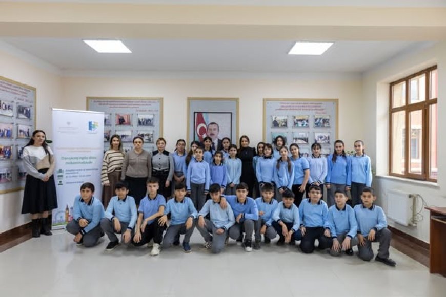 “Danışaraq ingilis dilini mükəmməlləşdir” qrant layihəsi çərçivəsində açılış mərasimi keçirilib